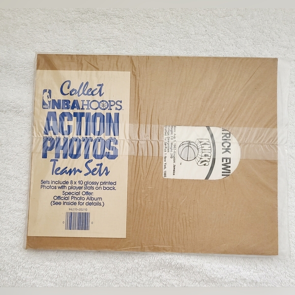 NBA Hoop Action Photos Patrick Ewing  Isiah Thomas Moses Malone David Robinson - Picture 13 of 16